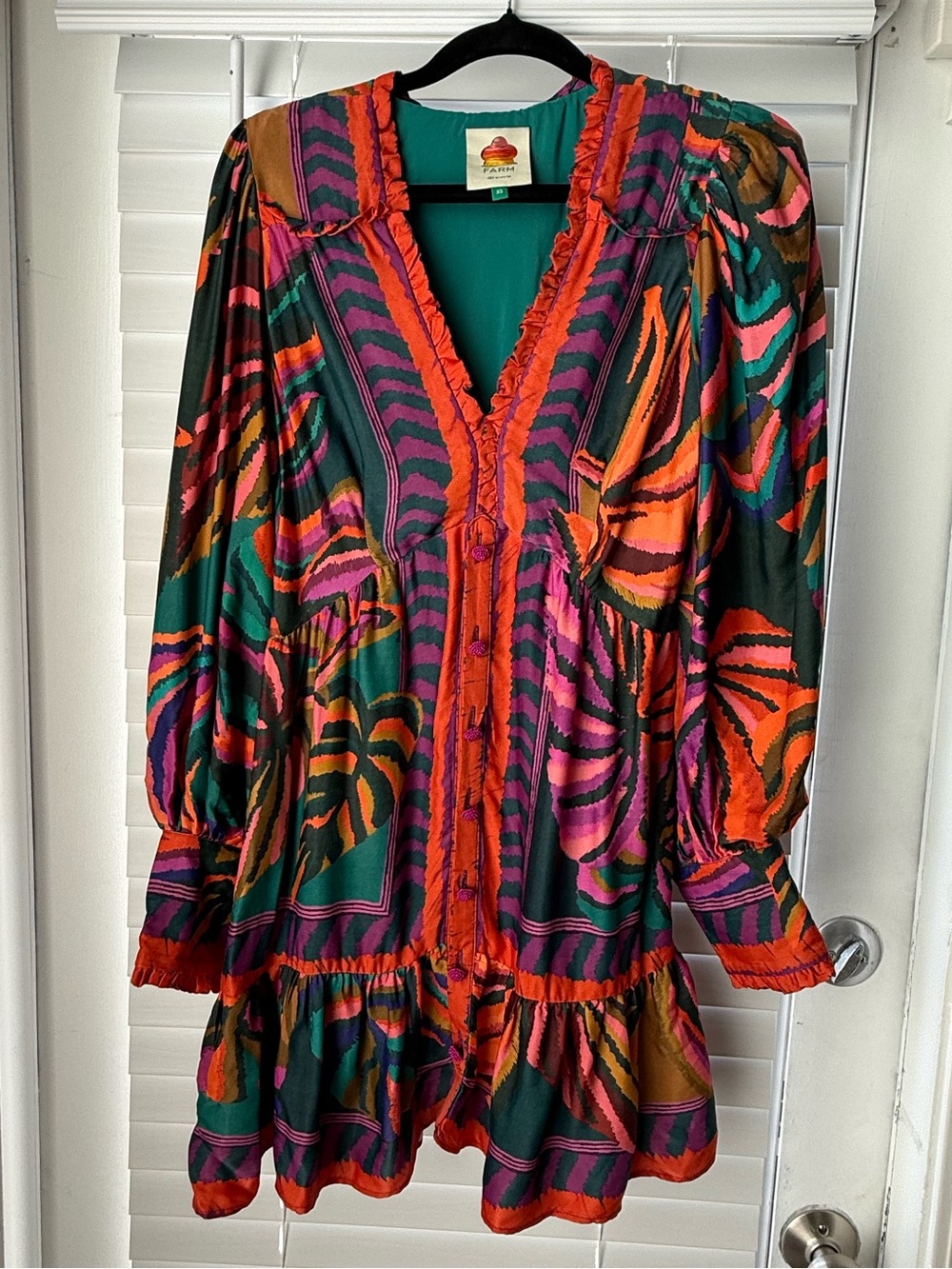 Gorgeous Farm Rio Mini Long Sleeved Dress - Picture 4 of 6